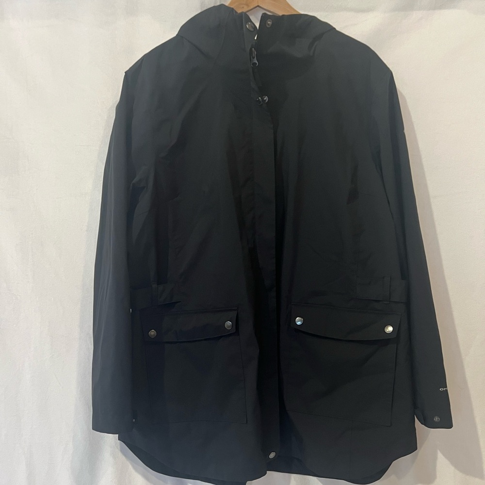 Colombia Here and There Trench Jacket Black XXL - Picture 3 of 11